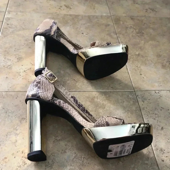 Michael Michael Kors Snake Printed Sandals - Heels - Picture 7 of 12